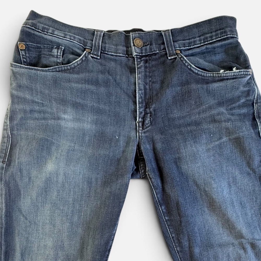 Fidelity Impala Jeans Mens 33x33 Straight Leg Dark Wash Blue
